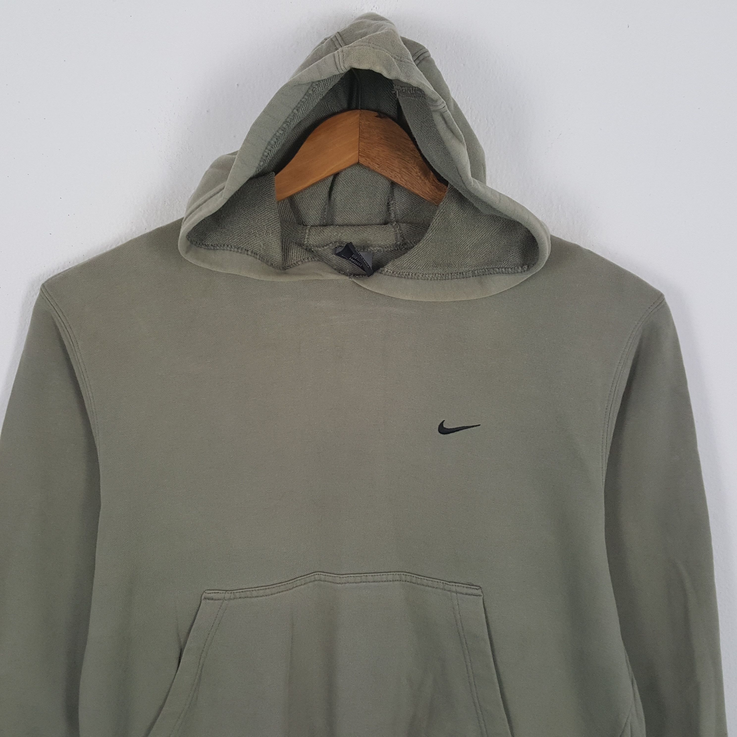 Nike × Vintage Vintage NIKE Small Swoosh Sportswear Hoodies Size US L / EU 52-54 / 3 - 2 Thumbnail