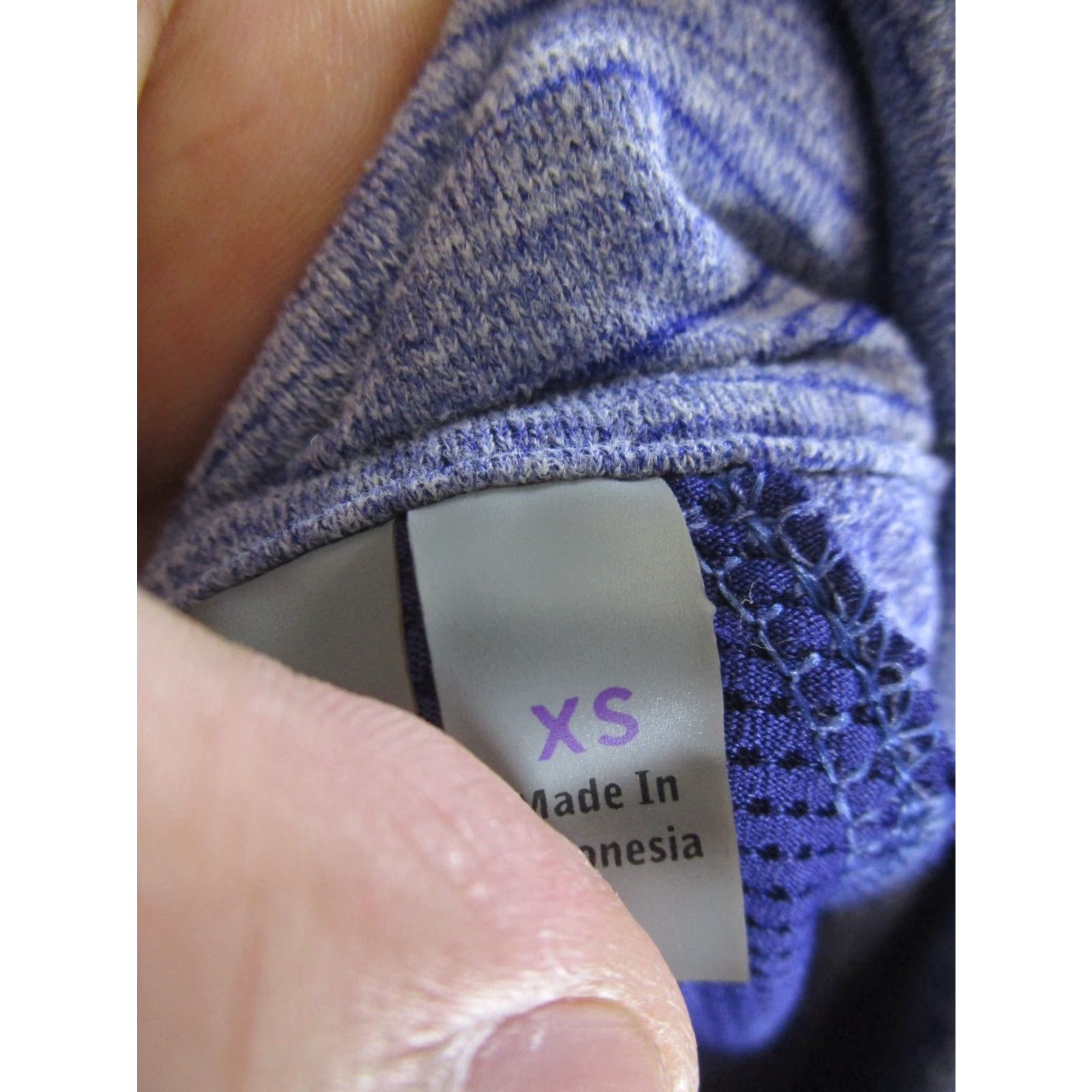 Athleta Athleta Hoodie Womens XS Purple Size XS / US 0-2 / IT 36-38 - 7 Thumbnail