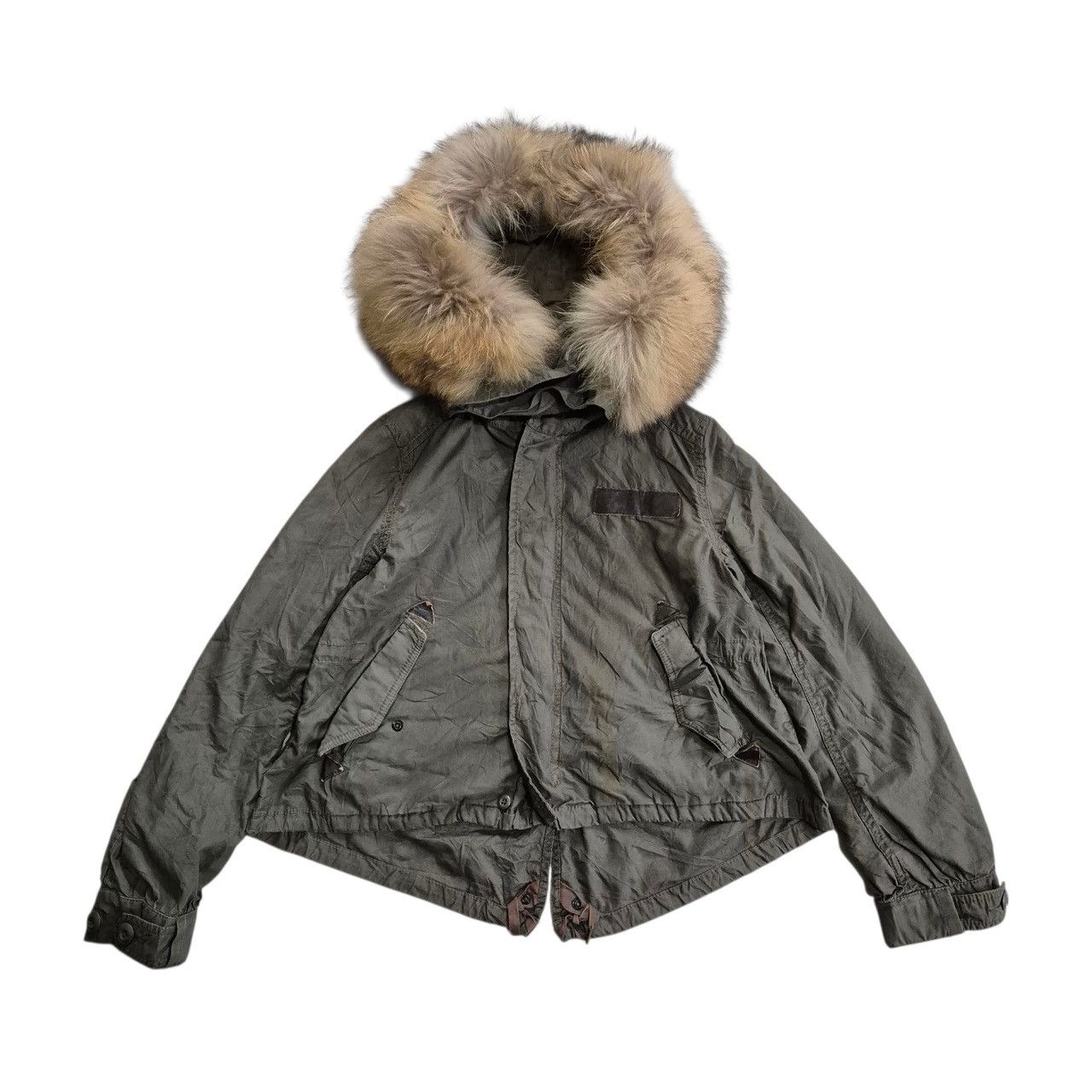 GOA Vintage goa military zip fur hoodie Size US M / EU 48-50 / 2 - 2 Thumbnail