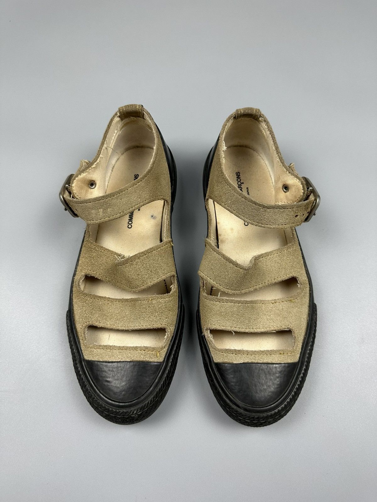 Comme des Garcons Comme Des Garcons 4 ES26 Leather Ballet Flats Sandal Size US 6.5 / EU 39-40 - 2 Thumbnail