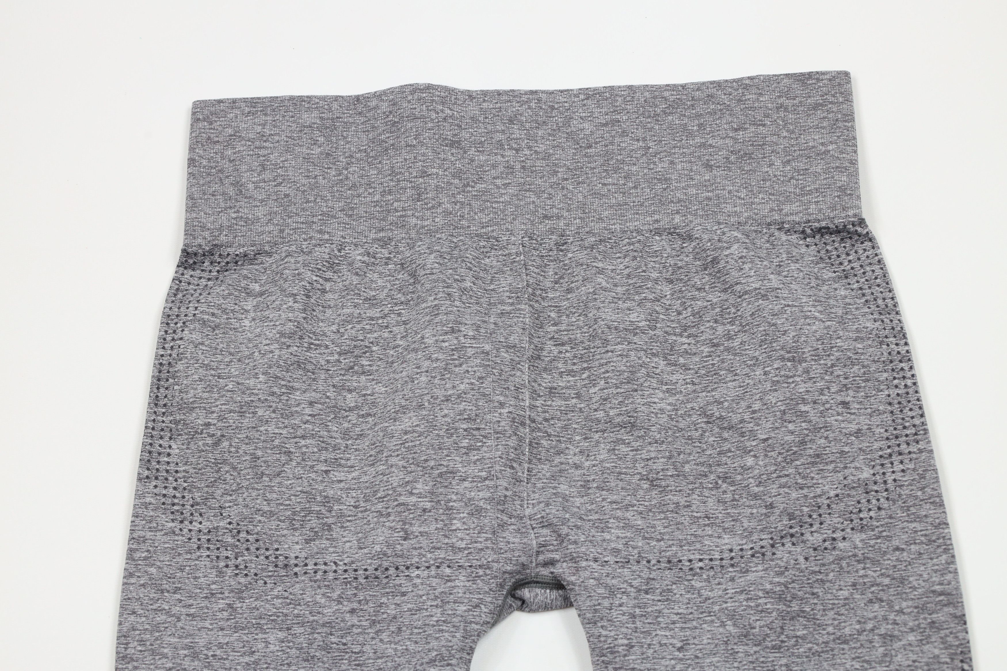Gymshark × Vintage Gymshark Gym Yoga Running Workout Leggings Pants Gray Size 30" / US 8 / IT 44 - 9 Thumbnail