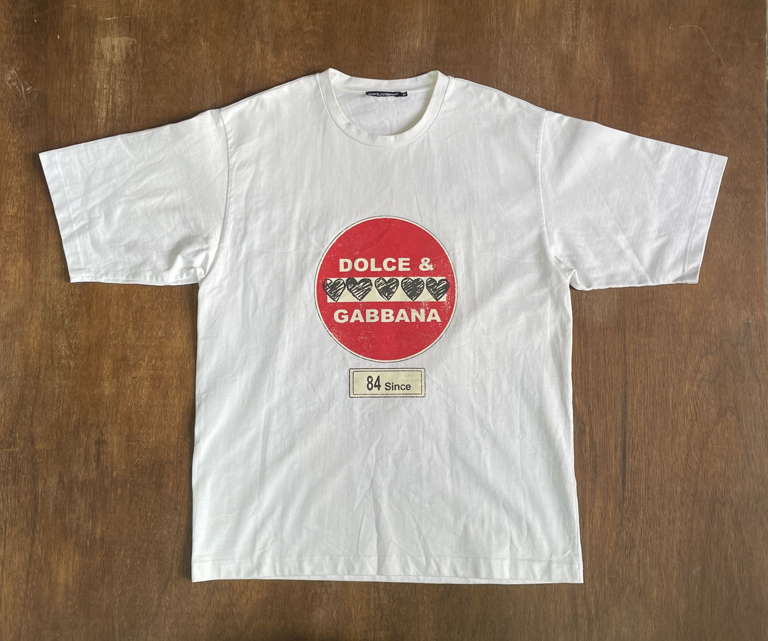 Dolce & Gabbana D&G Vintage Tee Size US M / EU 48-50 / 2 - 1 Thumbnail