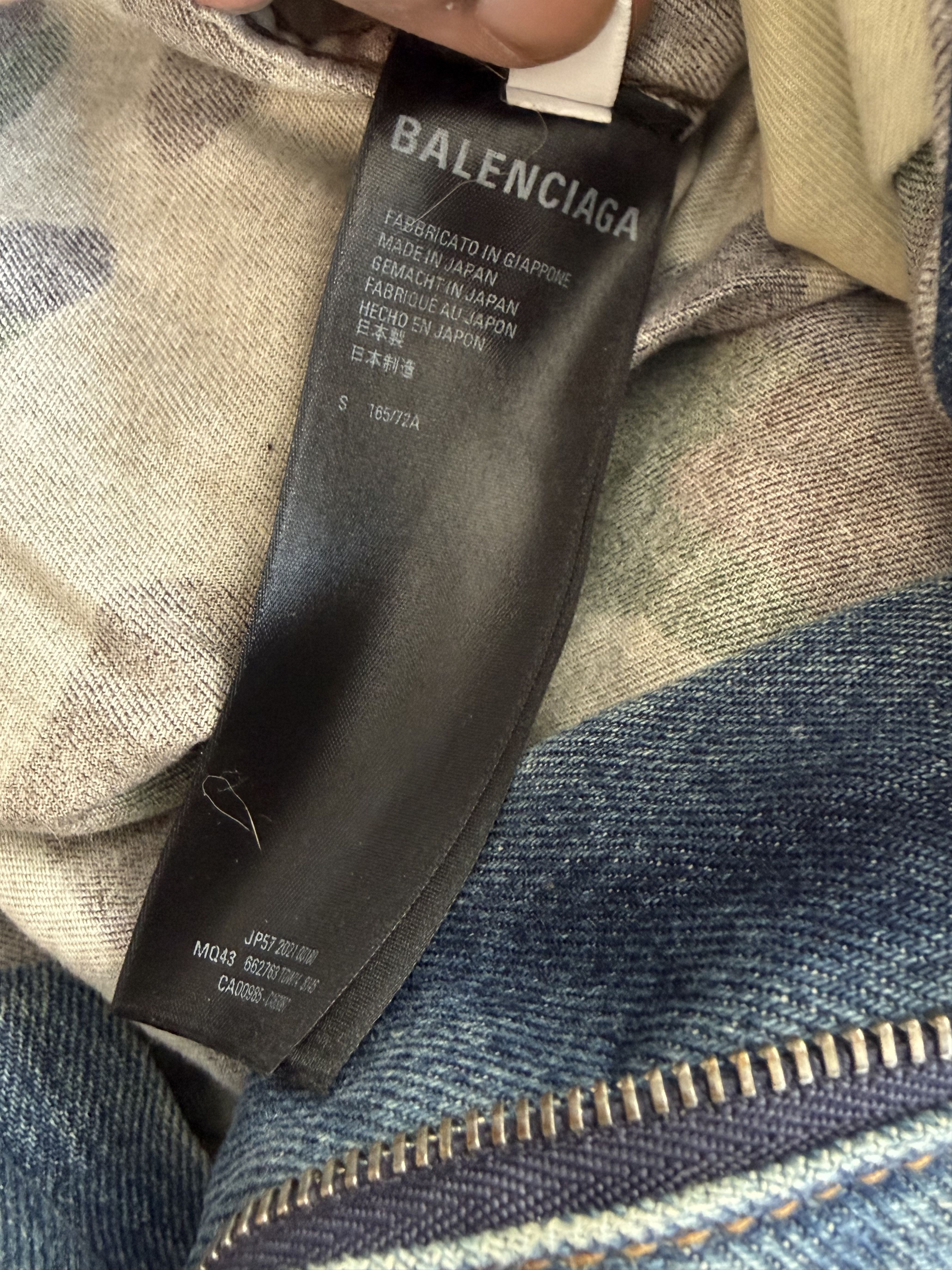 Balenciaga Balenciaga AW21 “Afterworld” Slashed Camo Jeans Size US 31 - 4 Thumbnail