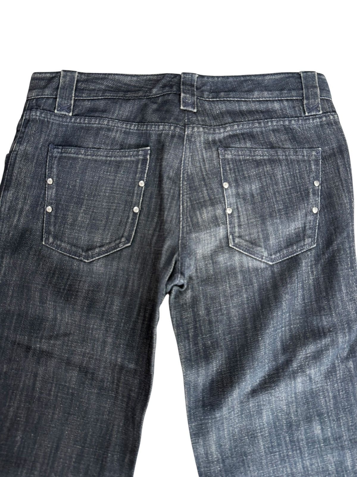 Dolce & Gabbana Dolce & Gabbana Flared Nice Design Denim Jeans Size US 30 / EU 46 - 17 Thumbnail