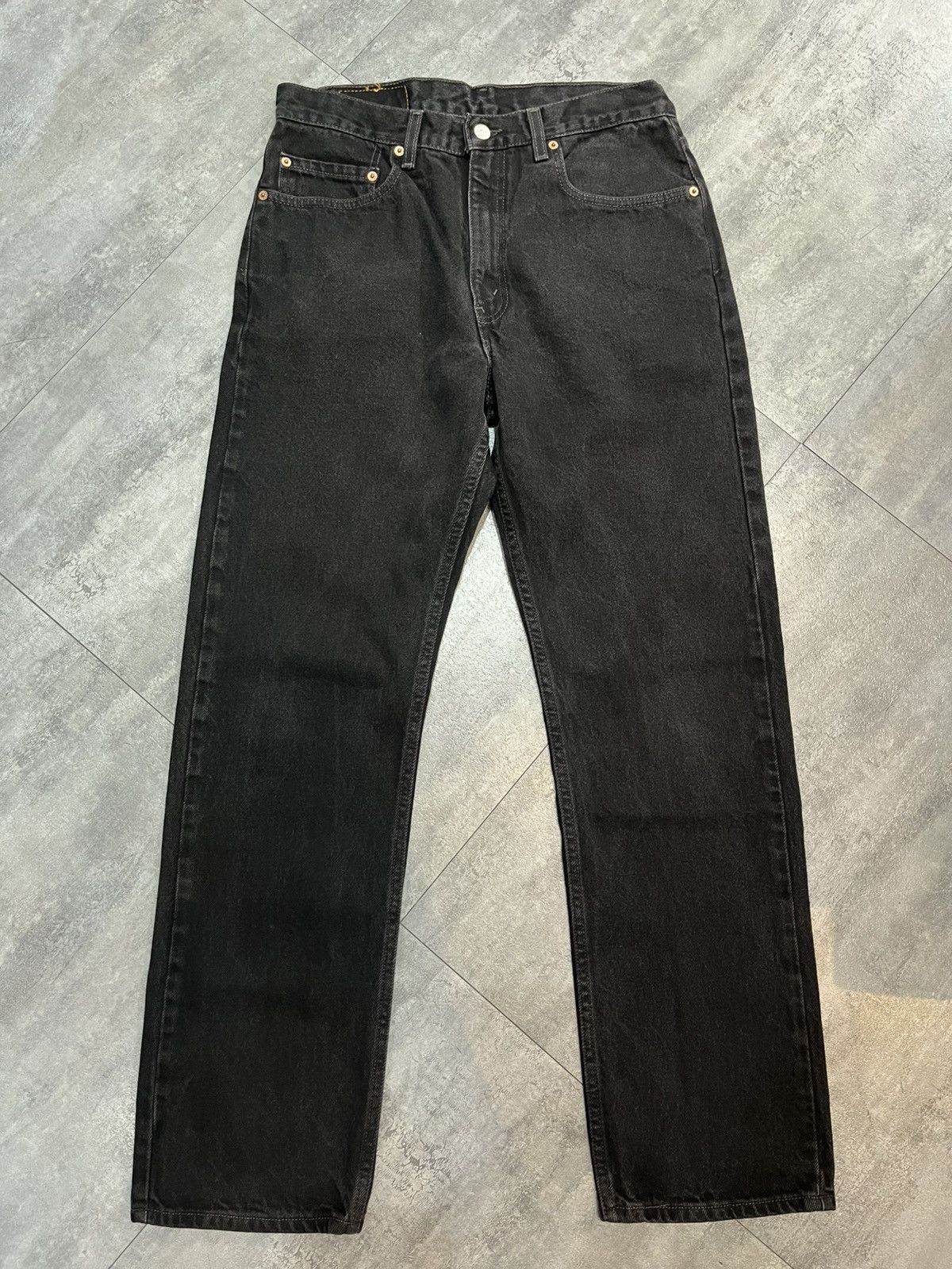 Levi's Vintage Clothing Leiv’s 505 Mexico Black Denim Size US 32 / EU 48 - 4 Thumbnail