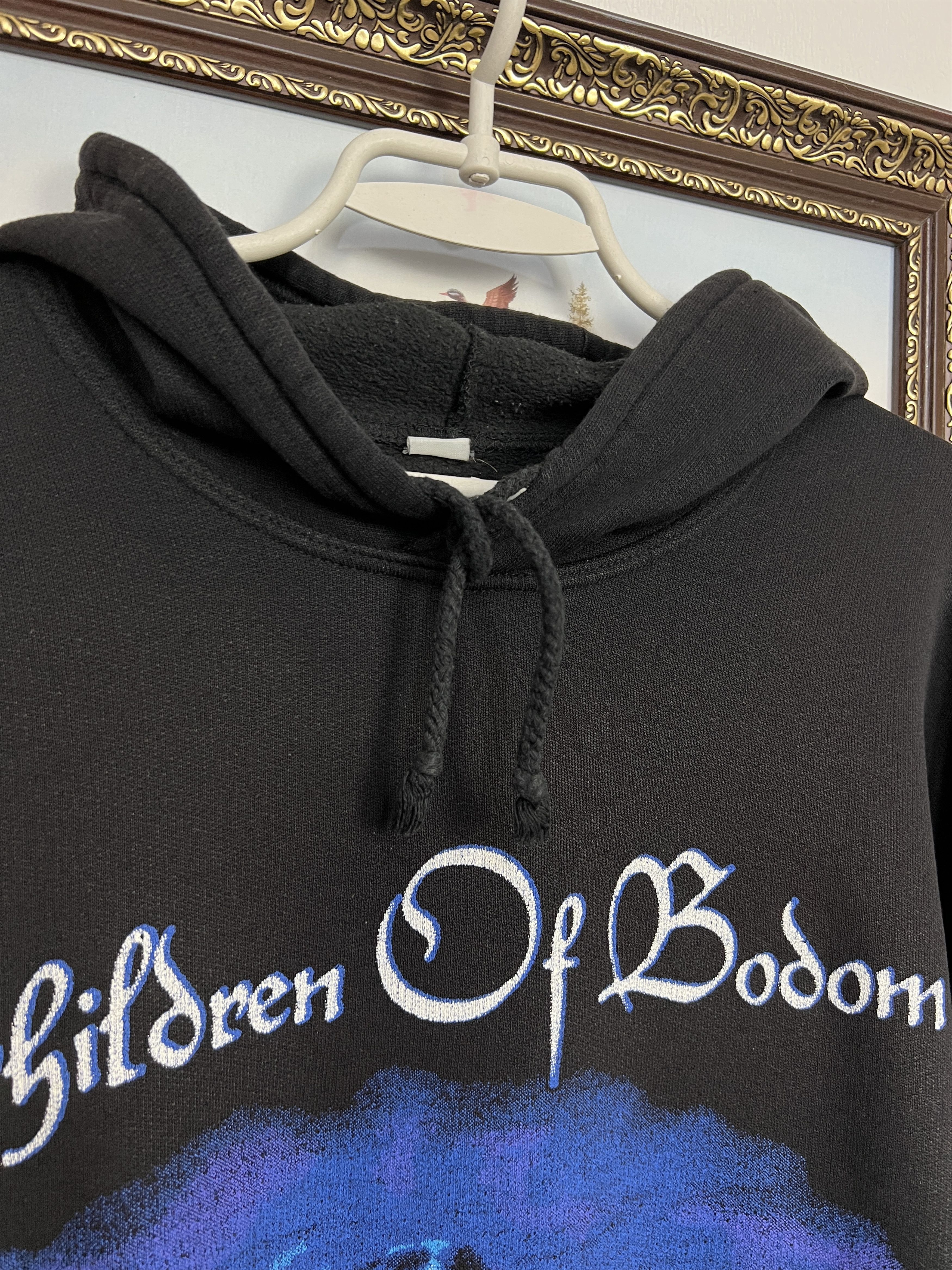 Vintage Children Of Bodom Hate Crew Deathroll Hoodie Rare Over Print Size US XXL / EU 58 / 5 - 5 Thumbnail