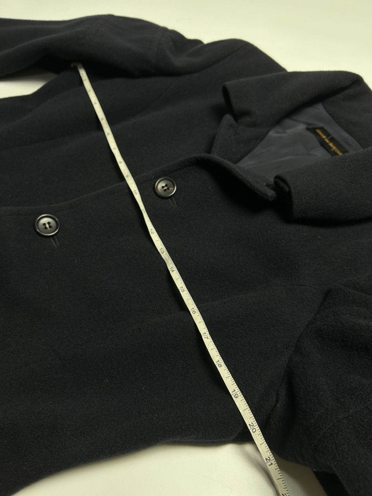 Comme des Garcons × Junya Watanabe × Rei Kawakubo 1989 COMME DES GARCONS LONG COAT Size ONE SIZE - 6 Thumbnail