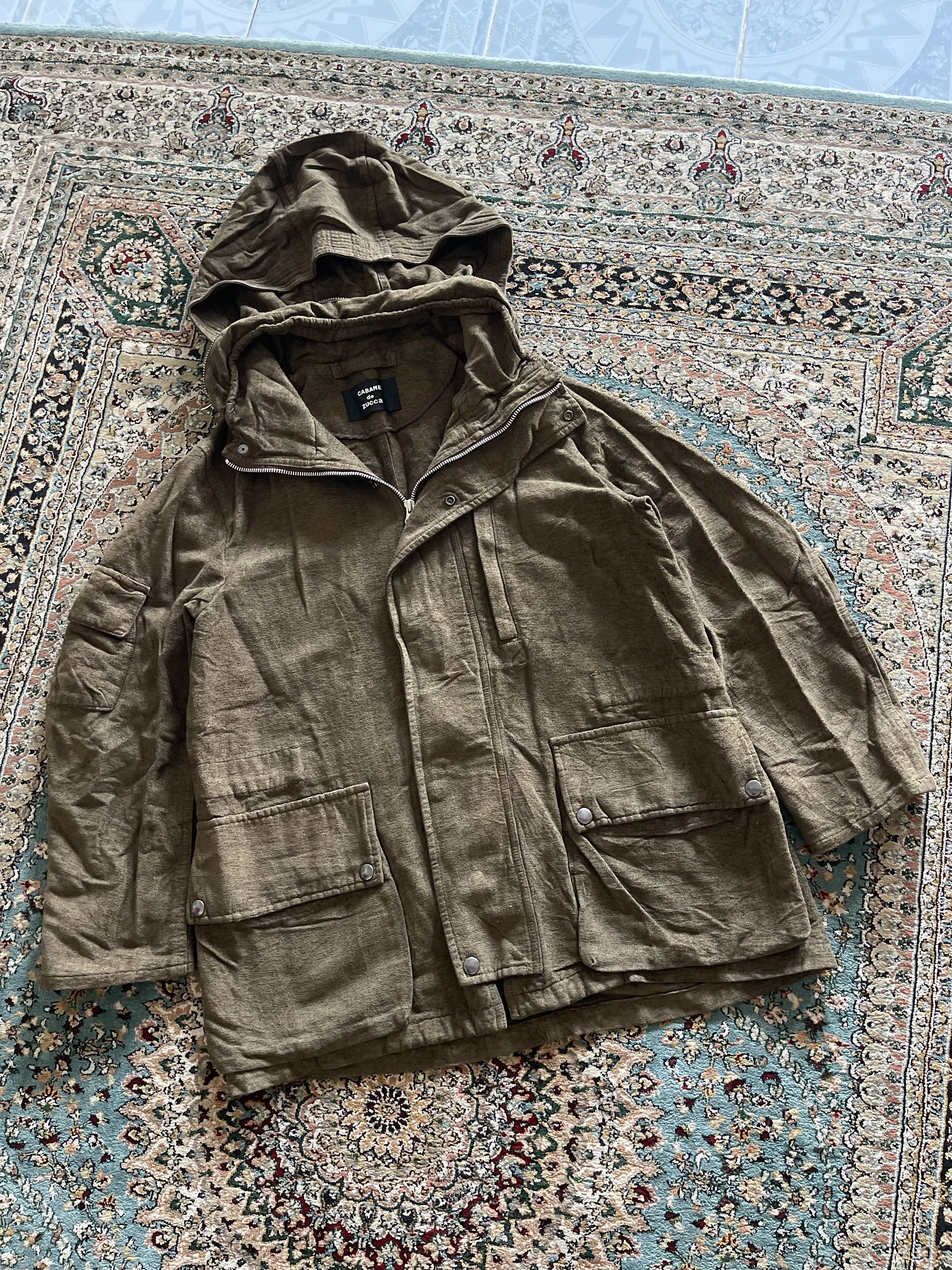 CABANE de ZUCCa × Issey Miyake Cabane De Zucca Tactical Streetwear Jacket Size US L / EU 52-54 / 3 - 3 Thumbnail