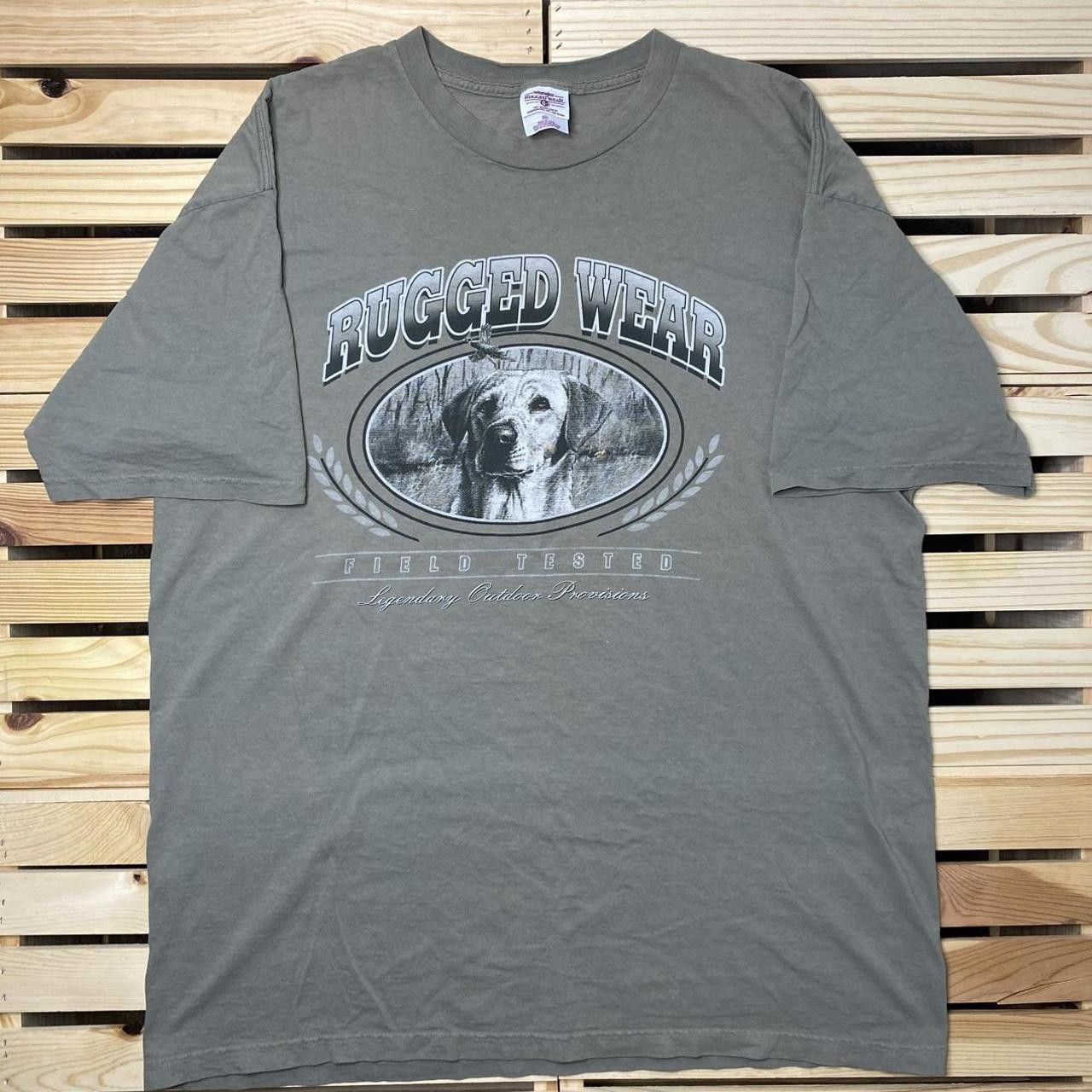 Wrangler Vintage Wrangler Green Labrador Retriever Dog Tee Size 2XL Size US XXL / EU 58 / 5 - 1 Thumbnail