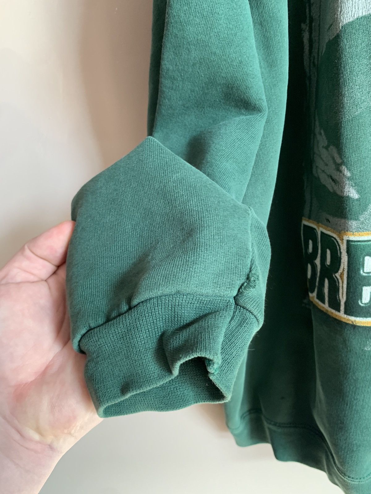 NFL × Starter × Vintage Green Bay Packers Brett Favre Sweatshirt Starter Vintage XL Size US XL / EU 56 / 4 - 7 Thumbnail