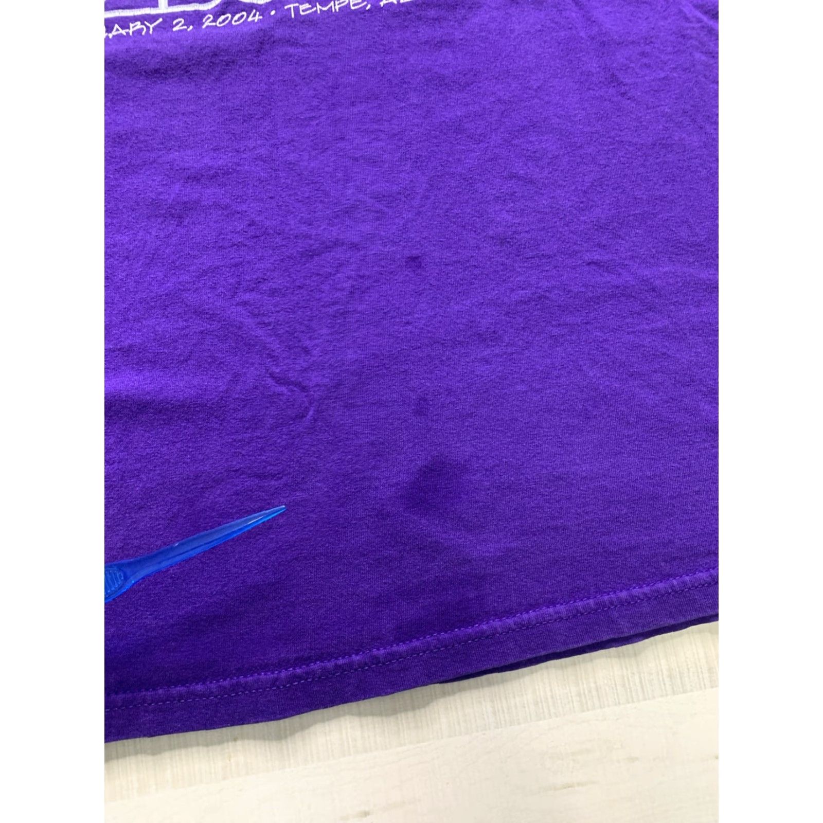 Gildan VINTAGE Tostitos Fiesta Bowl AZ Kansas State Football T Shirt XL Purple Gildan 90s Sports University Mens Shirt Size US XL / EU 56 / 4 - 5 Thumbnail