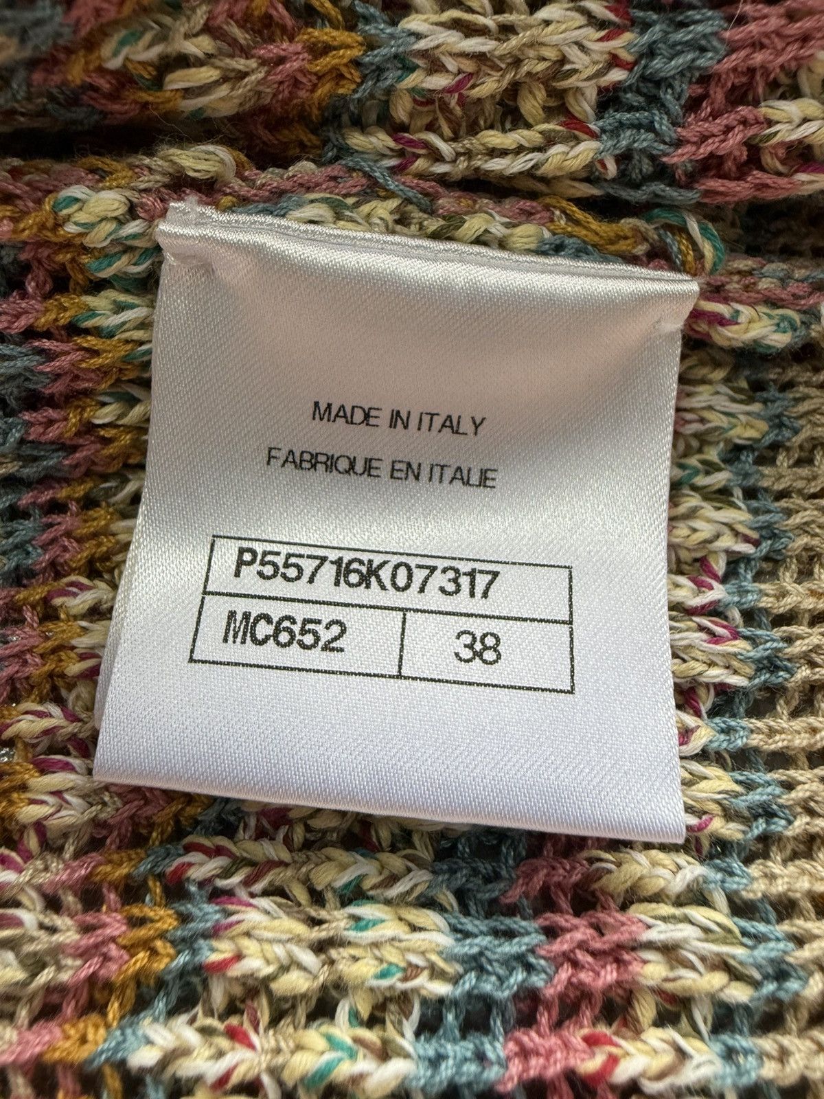 Chanel Chanel - Assymetrical Knit Zip Jacket Size XS / US 0-2 / IT 36-38 - 11 Thumbnail
