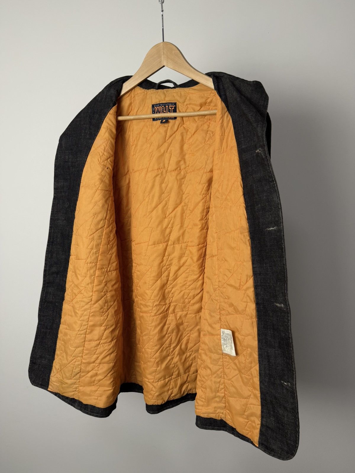 W & Lt Walter Van Beirendonck Denim Coat Jacket
