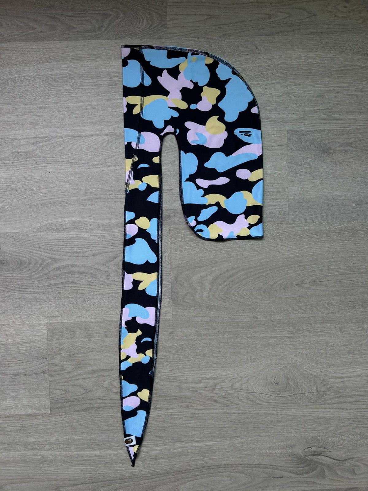 Bape 2021 Bape Multi Camo Du-Rag ‘Black’ Size ONE SIZE - 1 Thumbnail