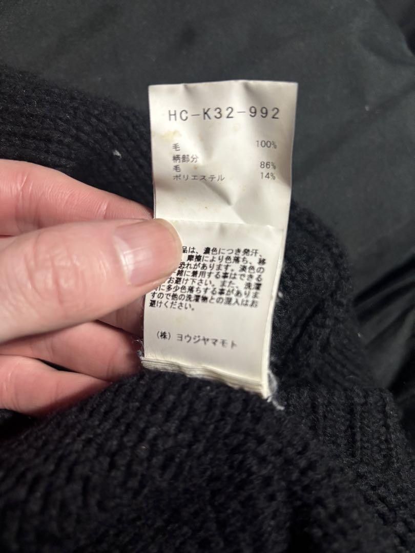 Yohji Yamamoto Yohji Yamamoto Pour Homme Asakura Yuka skull knit Size US L / EU 52-54 / 3 - 4 Thumbnail