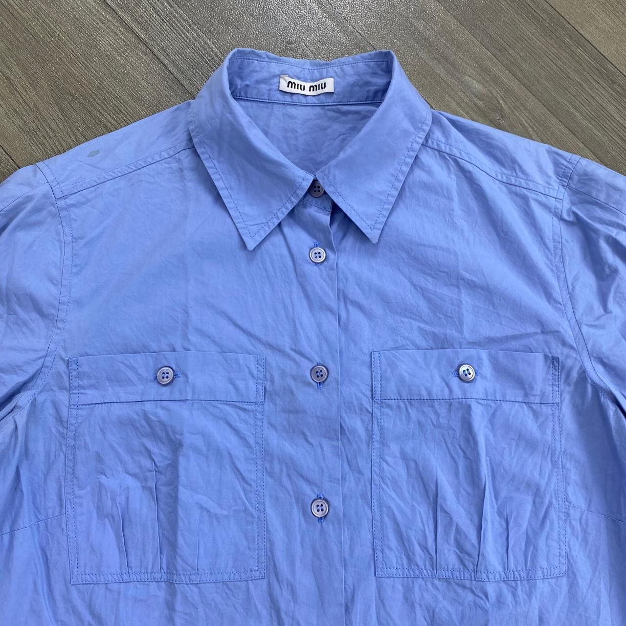 Miu Miu Miu Miu Basic Shirt Size XS / US 0-2 / IT 36-38 - 2 Thumbnail