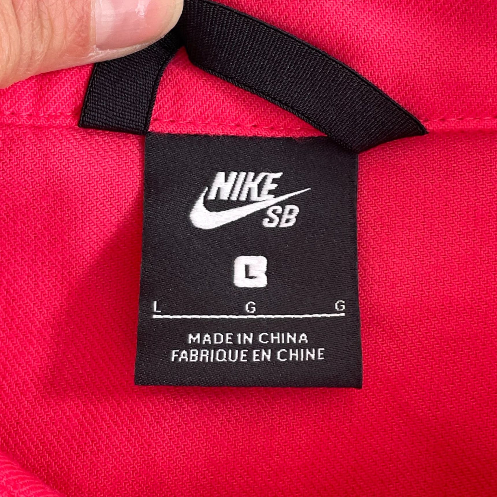 Nike Nike SB Flannel Shirt Men Large Pink Long Sleeve Pocket Outdoor NWOT Size US L / EU 52-54 / 3 - 2 Thumbnail
