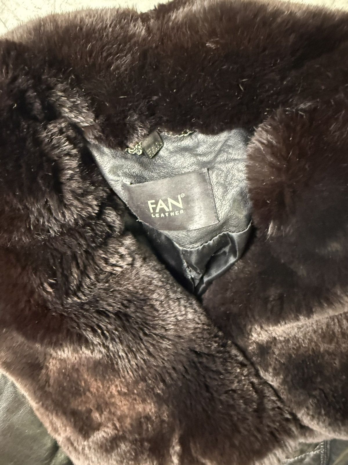 Gan leather jacket s size