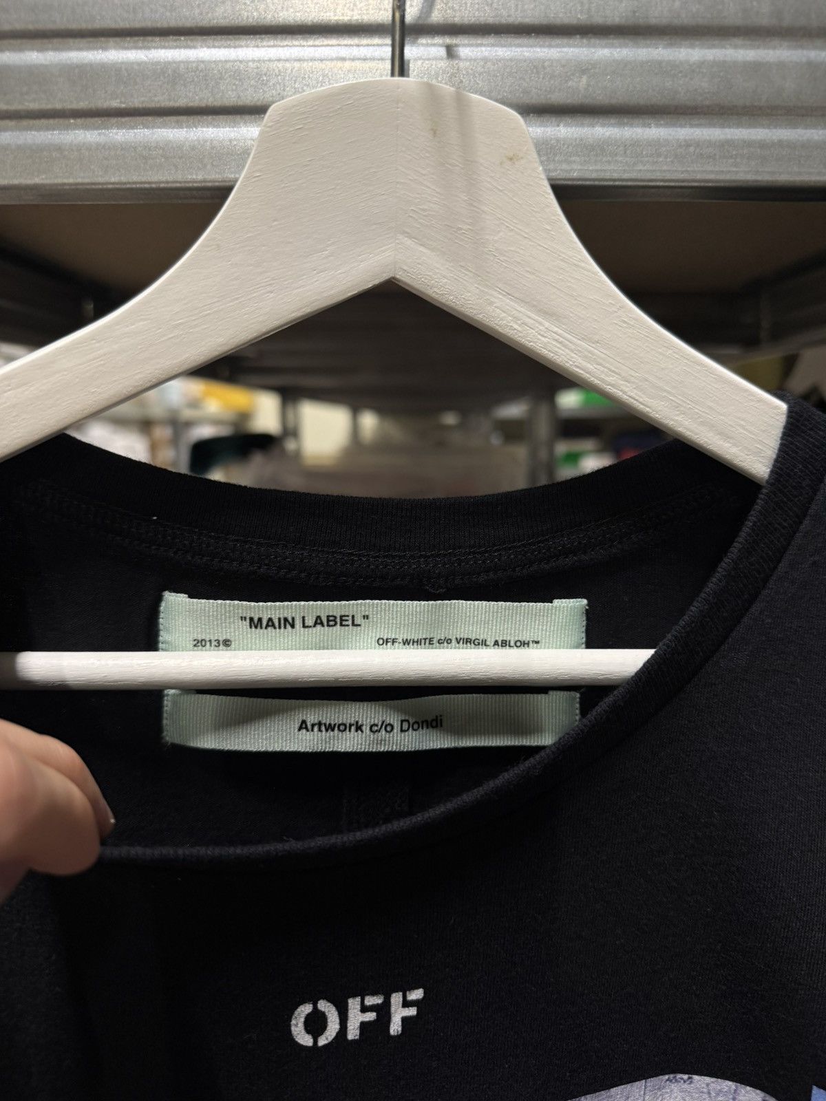 Off-White Off-White Dondi T-Shirt NEW 500$ Size US M / EU 48-50 / 2 - 3 Thumbnail