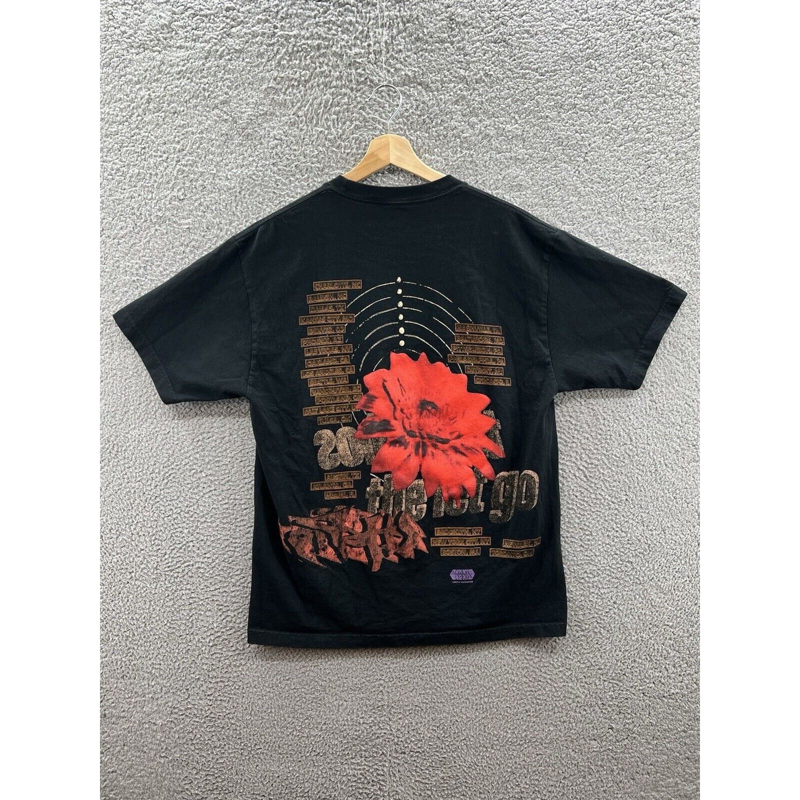 Travis Scott Utopia Tour Circus Maximus 2024 Delestro Echos T-Shirttra Size US L / EU 52-54 / 3 - 2 Thumbnail