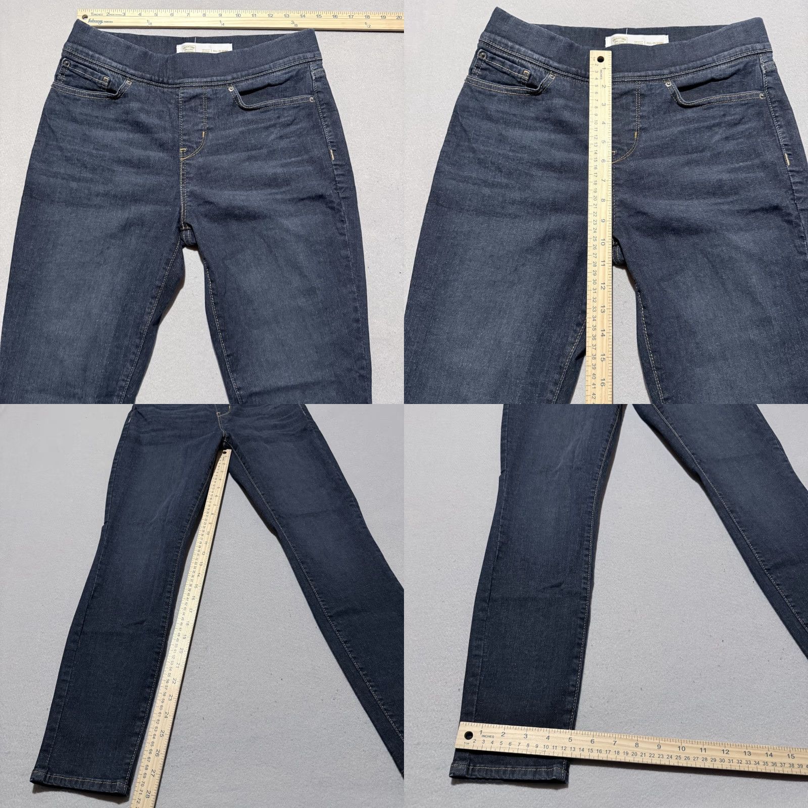 Levi's Levi's Signature by Gold Pull-On Skinny Jeans Women Blue Shaping - 30x30 Jeans Size 30" / US 8 / IT 44 - 9 Thumbnail