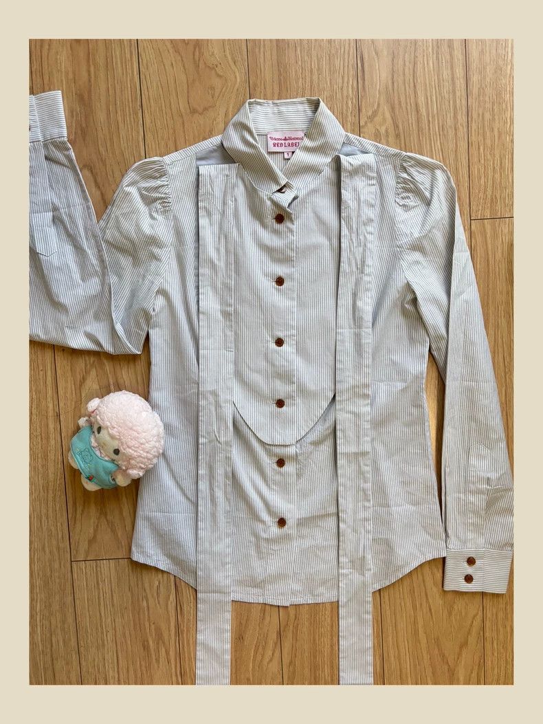 Vivienne Westwood Vivienne Westwood size1 Striped shirt Size M / US 6-8 / IT 42-44 - 3 Thumbnail