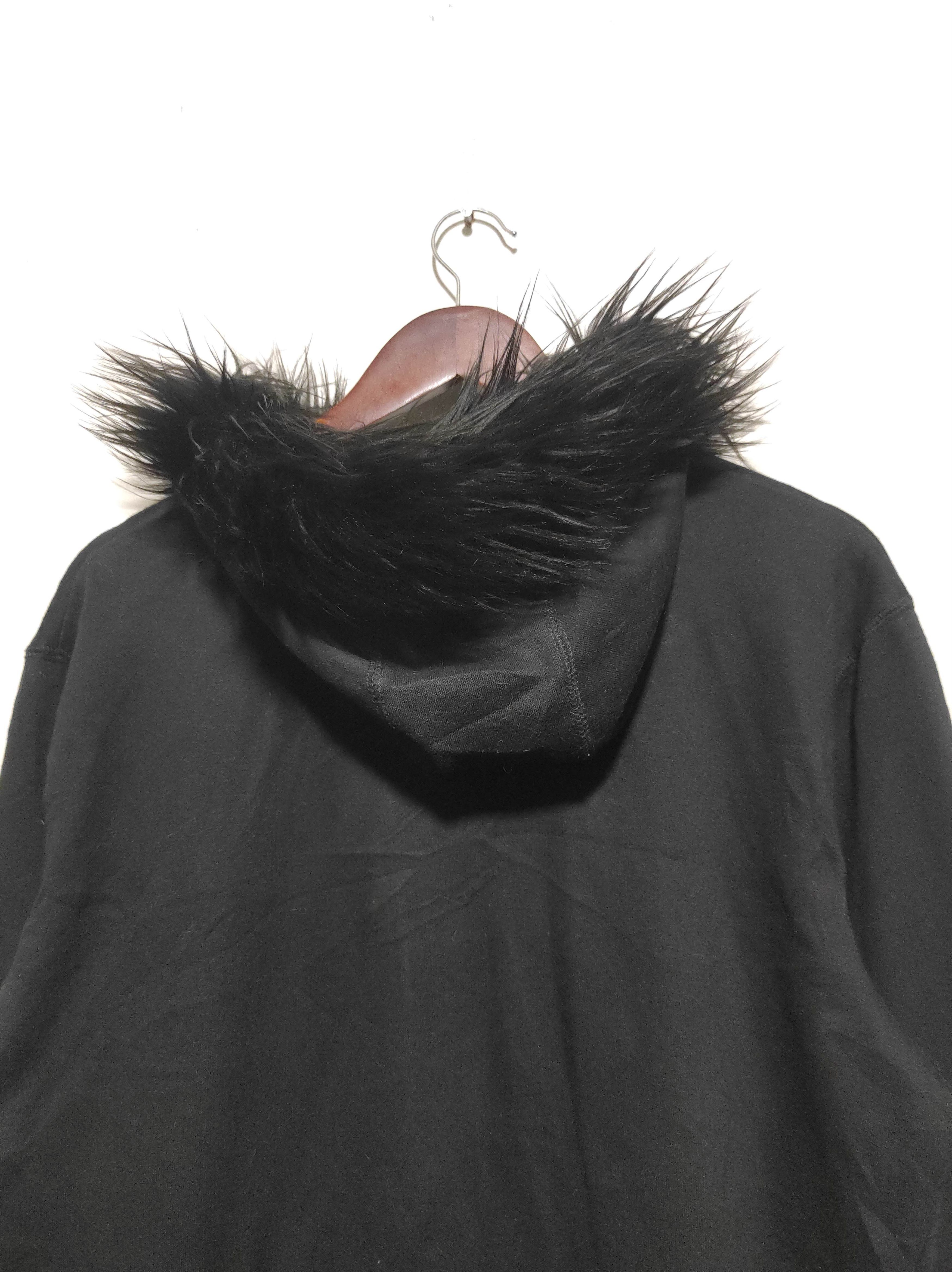 Hysteric Glamour Rivers Black Fur Hoodie IfSixWasNine LGB style Size US L / EU 52-54 / 3 - 12 Thumbnail