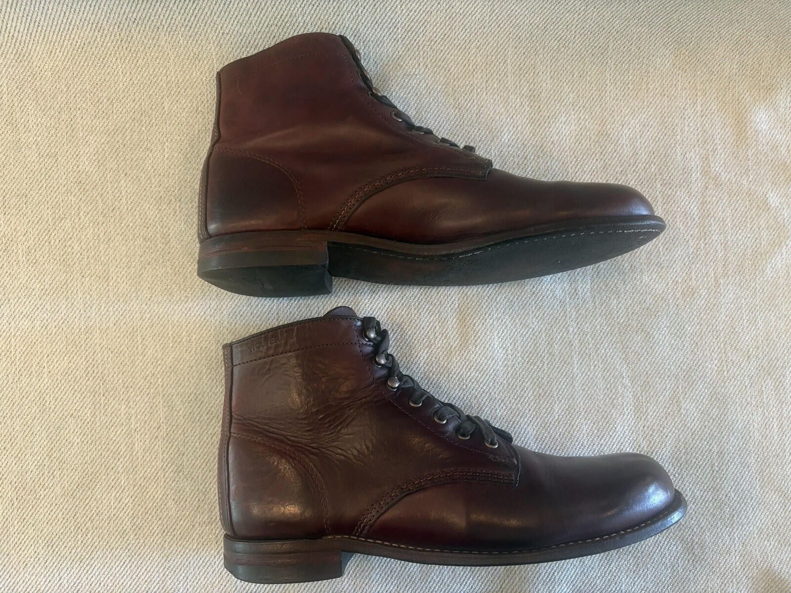 Wolverine Wolverine 1000 Mile Boots 10D W00137 Horween Cordovan No. 8 Size US 10 / EU 43 - 4 Thumbnail