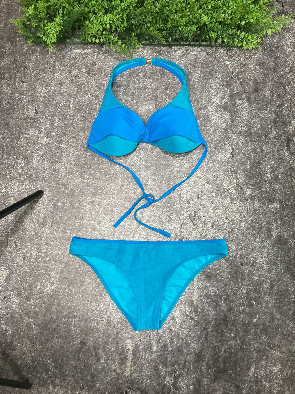 Fendi Fendi Monogram Swimsuit Bikini Set Size M / US 6-8 / IT 42-44 - 1 Thumbnail
