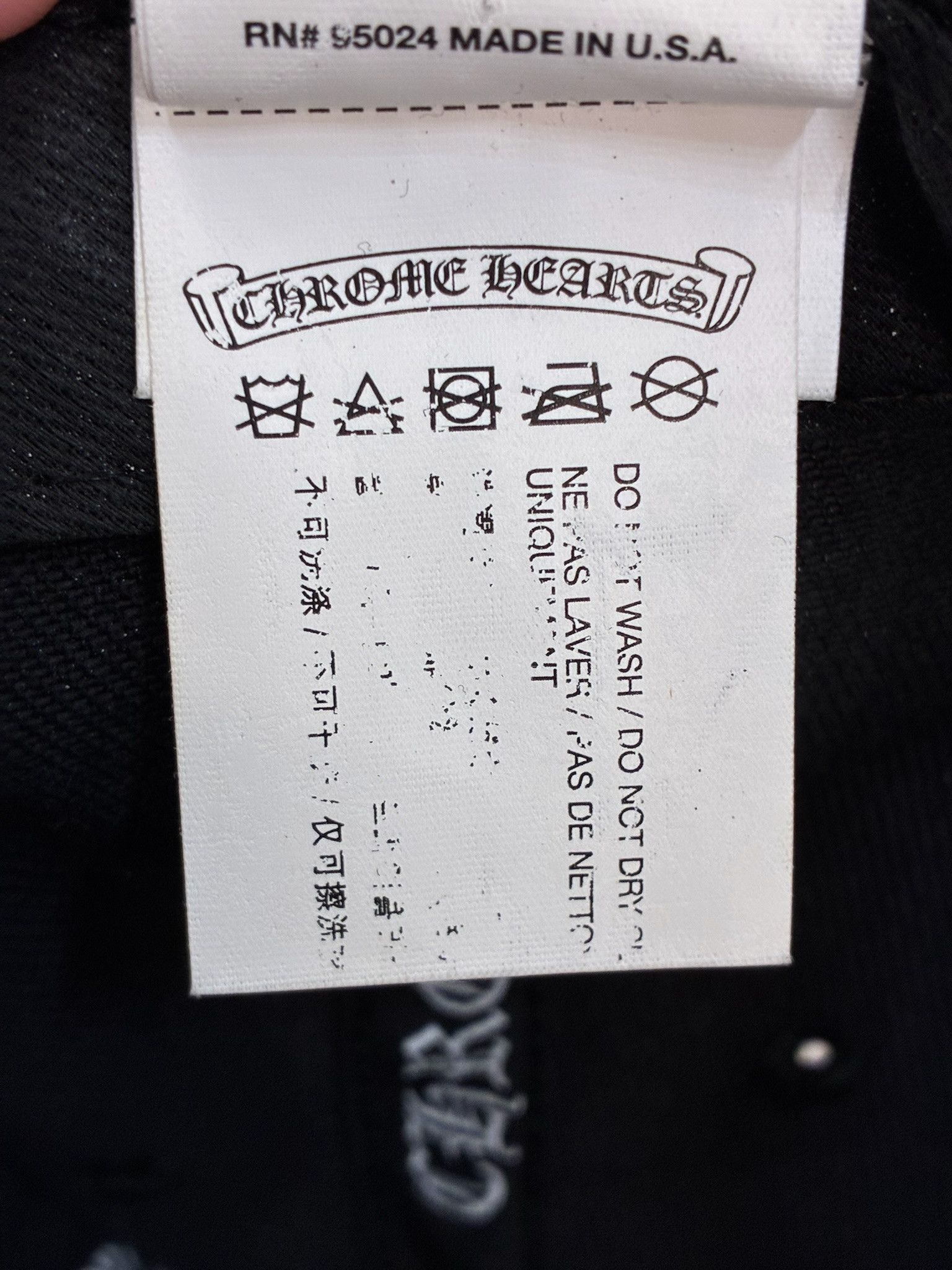 Chrome Hearts Chrome Hearts Triple Cross Hollywood Trucker Hat Size ONE SIZE - 12 Thumbnail