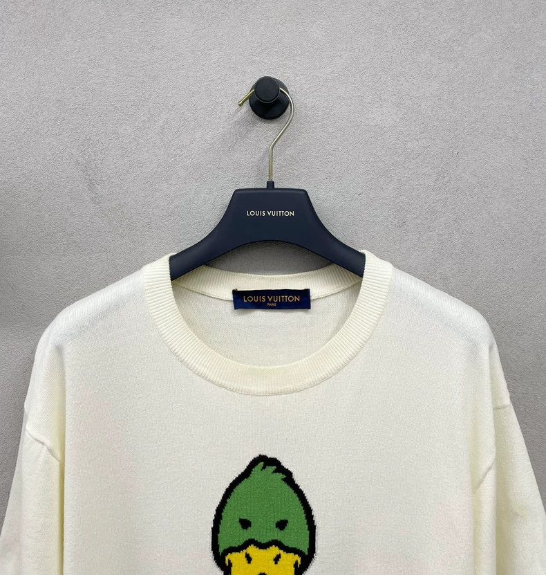 Louis Vuitton Louis Vuitton Knitted duckling short sleeve 2503-Nextarrow Size US M / EU 48-50 / 2 - 4 Thumbnail