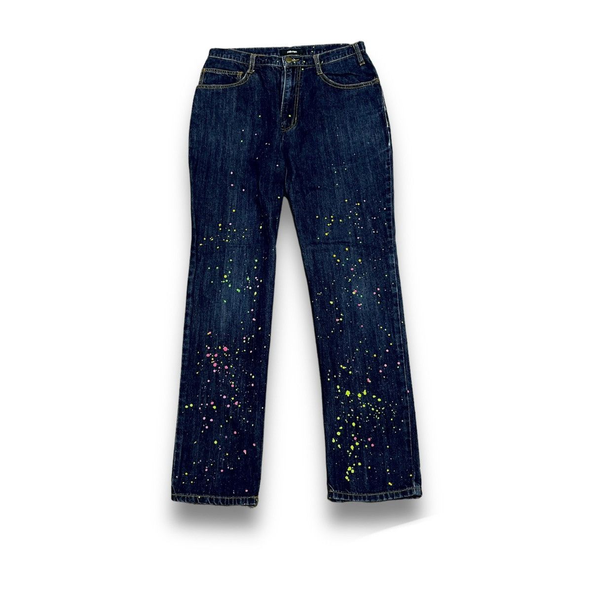 Japanese Brand Ne-net indigo blue denim pants “Slim” Size US 30 / EU 46 - 1 Thumbnail