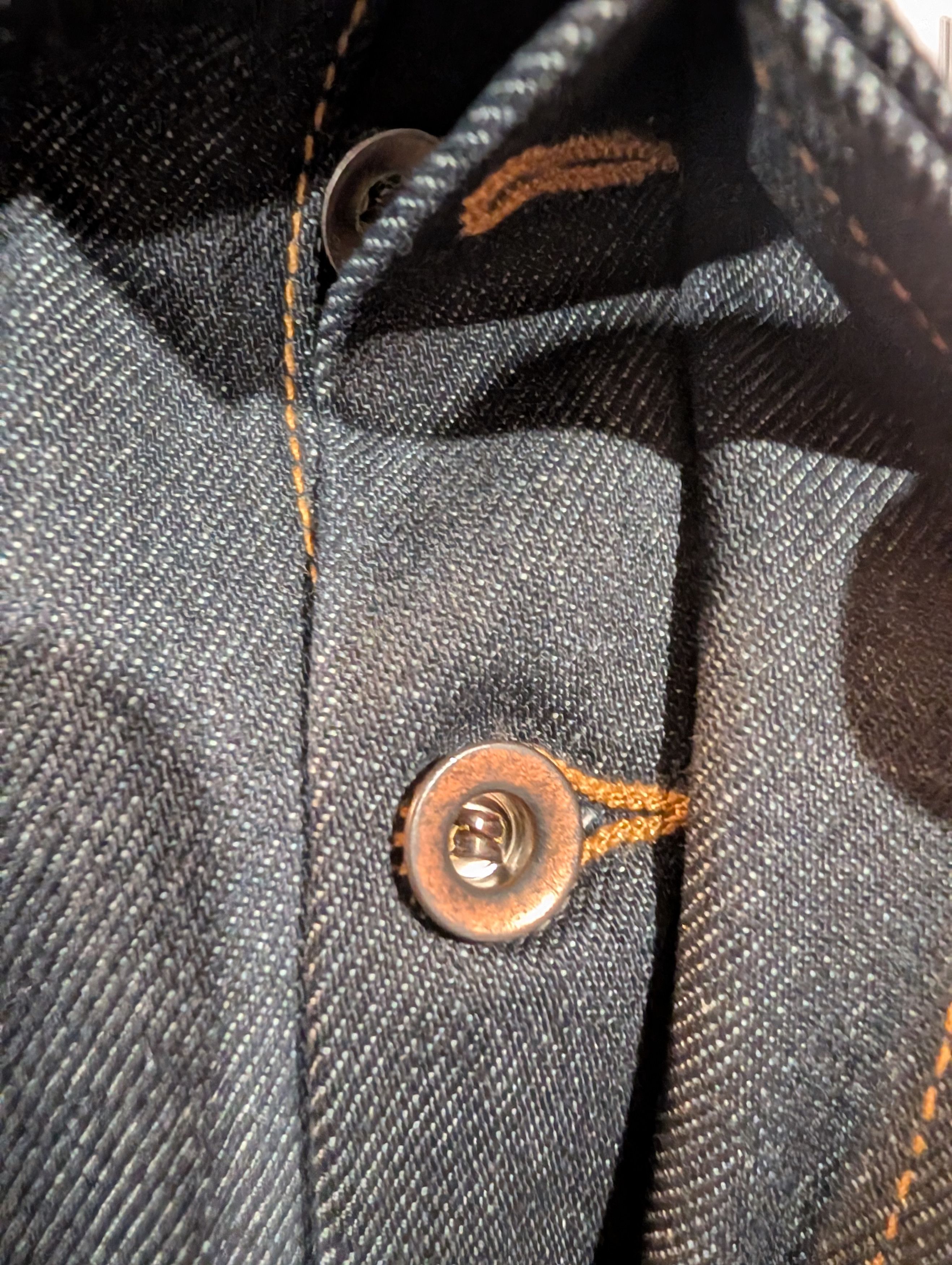 Taylor Stitch The Democratic Jean in Cone Mills Selvage & Cordura Denim. Size US 38 / EU 54 - 3 Thumbnail
