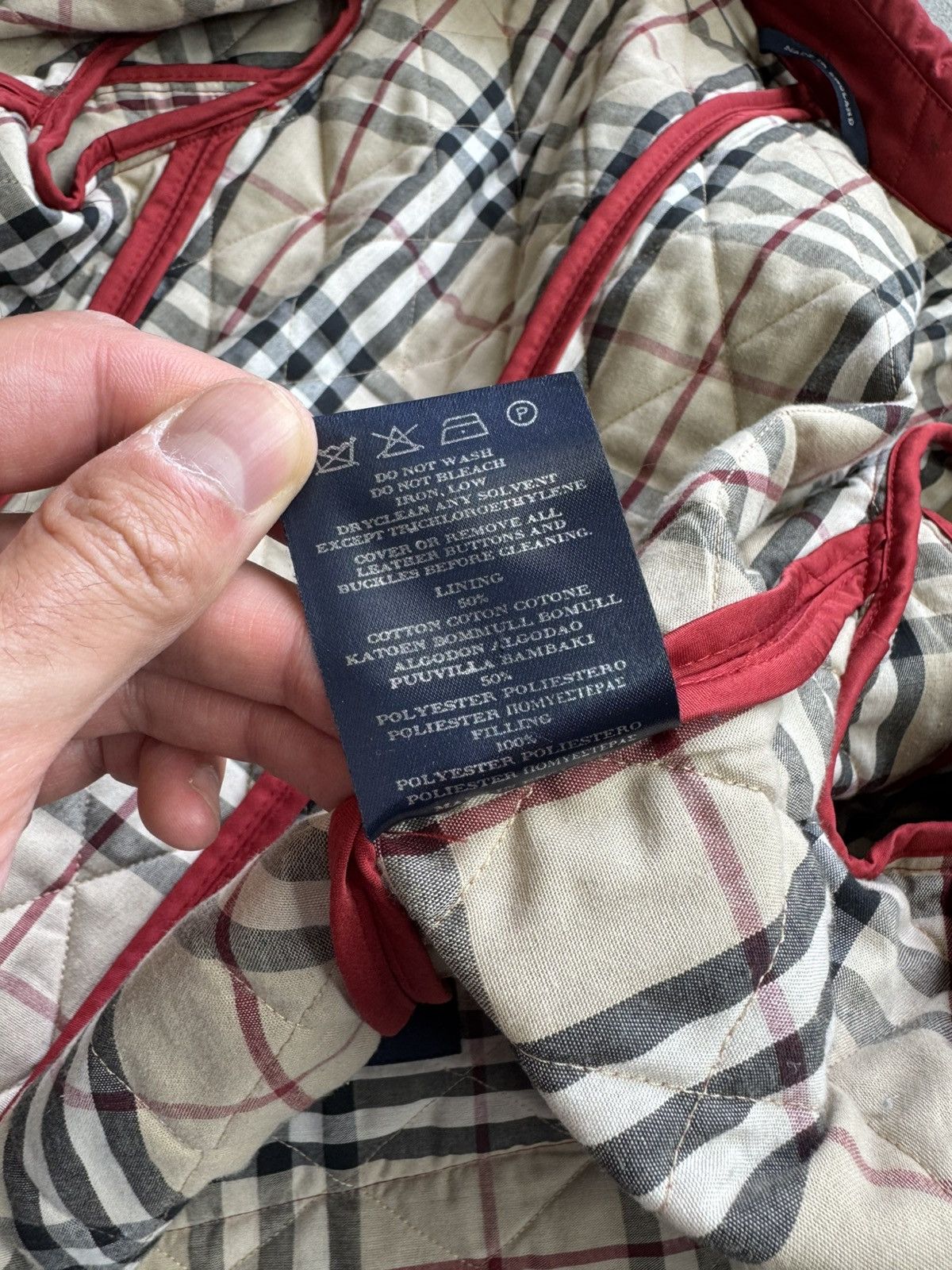 Burberry Burberrys Nova Check Vintage Bomber Quilted Reversible Size M / US 6-8 / IT 42-44 - 8 Thumbnail