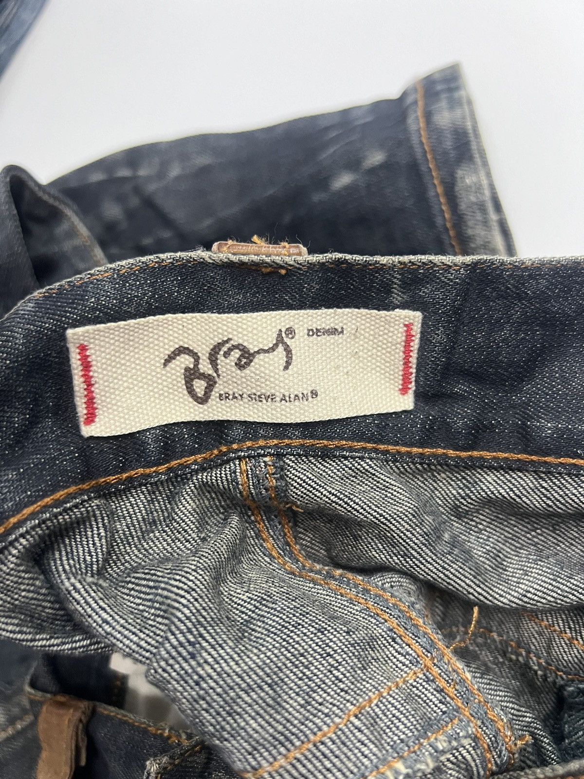 Bray Steve Alan Bray Steve Alan Distress Denim Jeans Size 36 Size US 36 / EU 52 - 17 Thumbnail