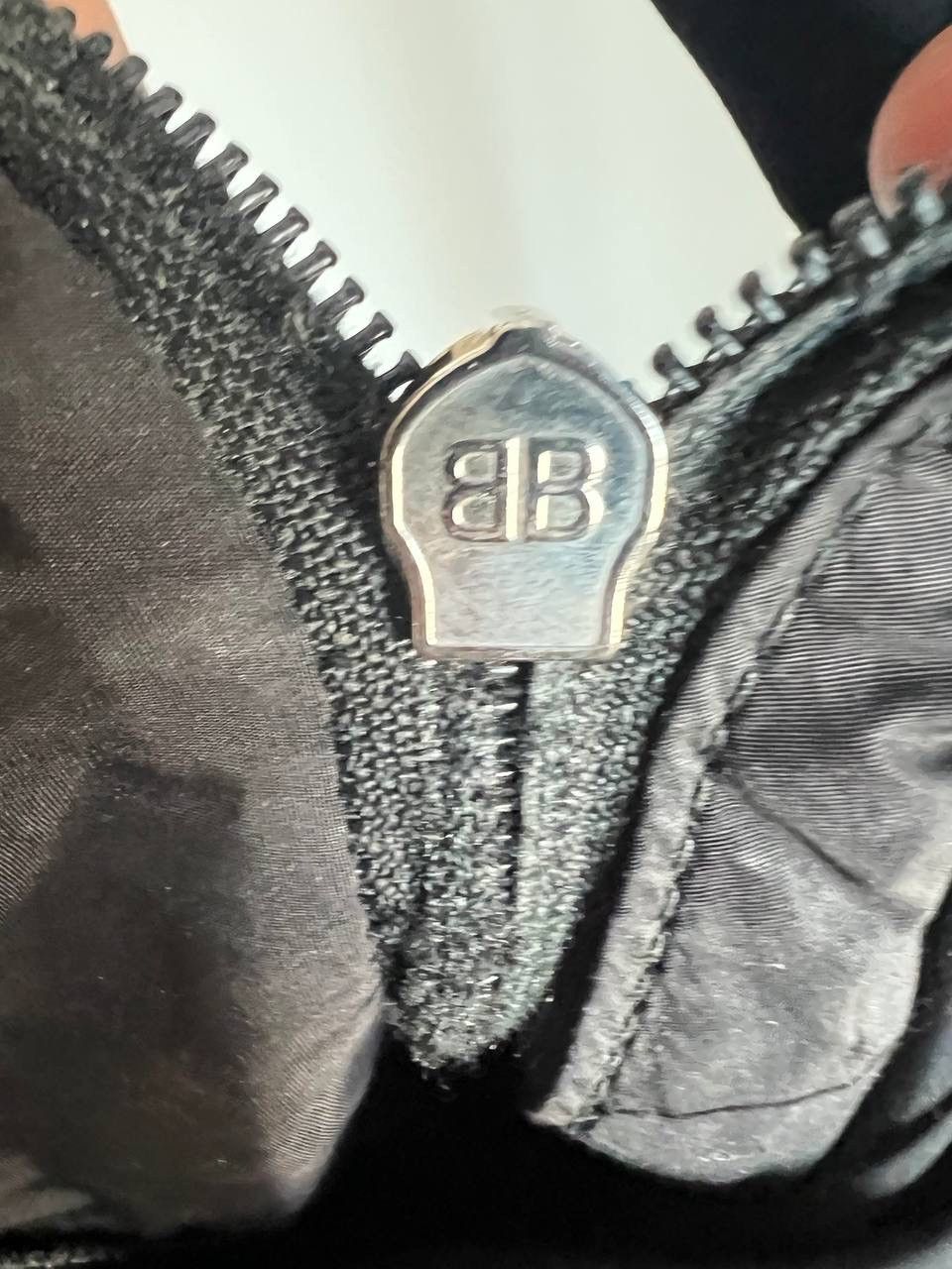 Balenciaga Balenciaga black and white logo backpack Size ONE SIZE - 4 Thumbnail