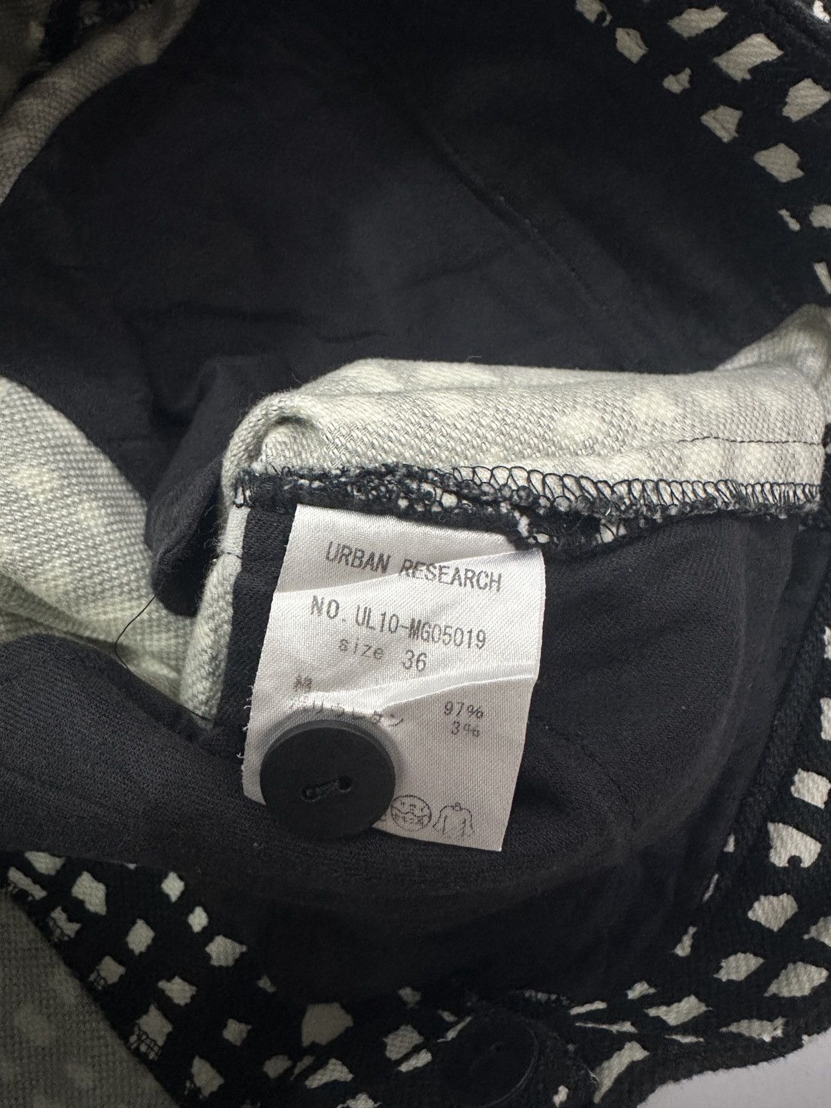 Japanese Brand × URBAN RESEARCH DOORS Vintage Japanese Urban Research Abstract Black & White Pants Size US 28 / EU 44 - 10 Thumbnail