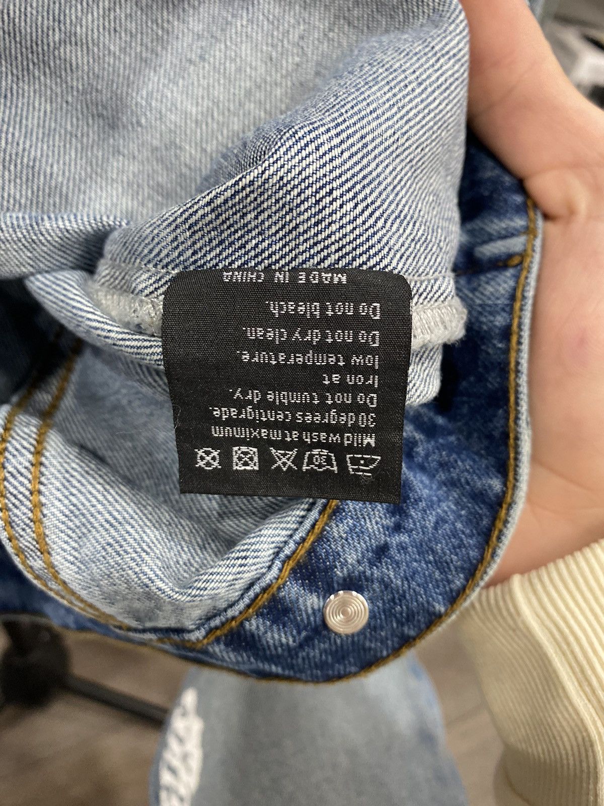 Who Decides War Who Decides War Jean Jacket Size US M / EU 48-50 / 2 - 6 Thumbnail