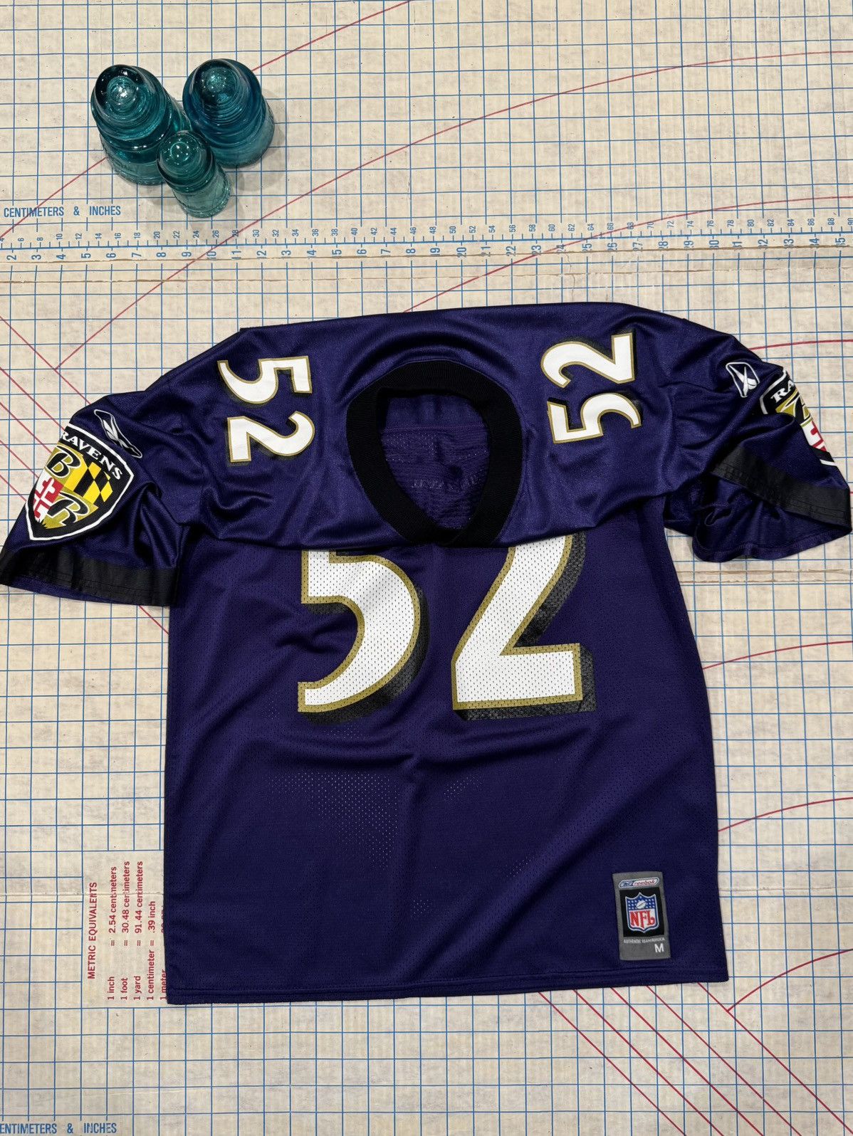 Reebok Reebok Baltimore Ravens Ray Lewis Jersey Mens Size Medium Size US M / EU 48-50 / 2 - 9 Thumbnail