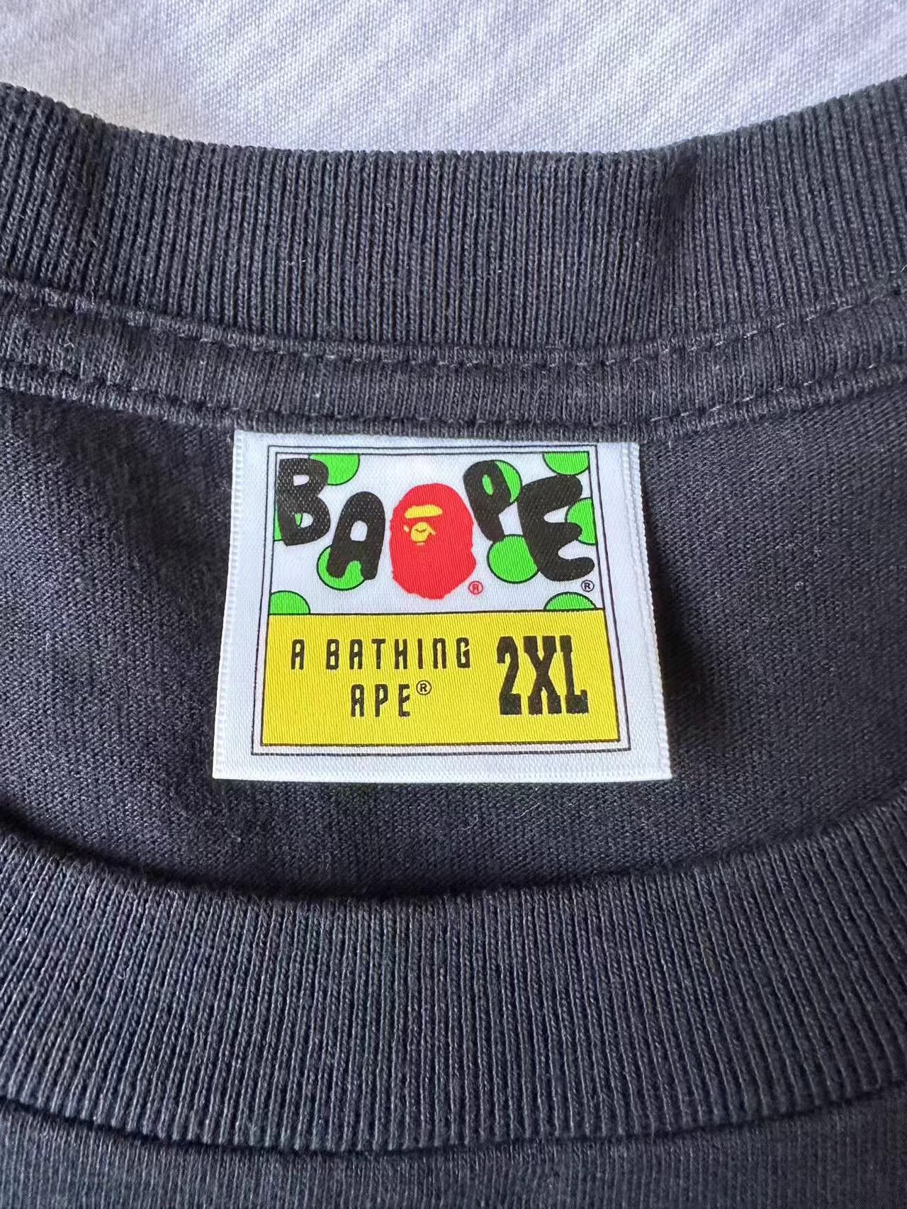 Bape BAPE Ape Print Short Sleeve T-Shirt K5 Size US XXL / EU 58 / 5 - 3 Thumbnail