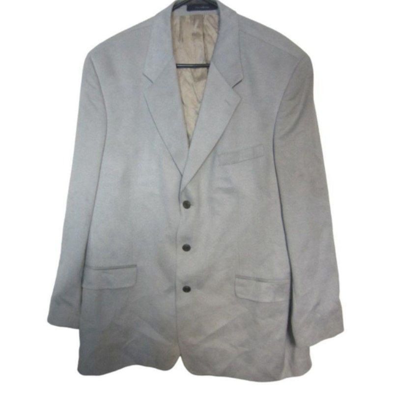Brandini Vintage Y2K Minimalist Gray Blazer Brandini le 46T Size US S / EU 44-46 / 1 - 2 Thumbnail
