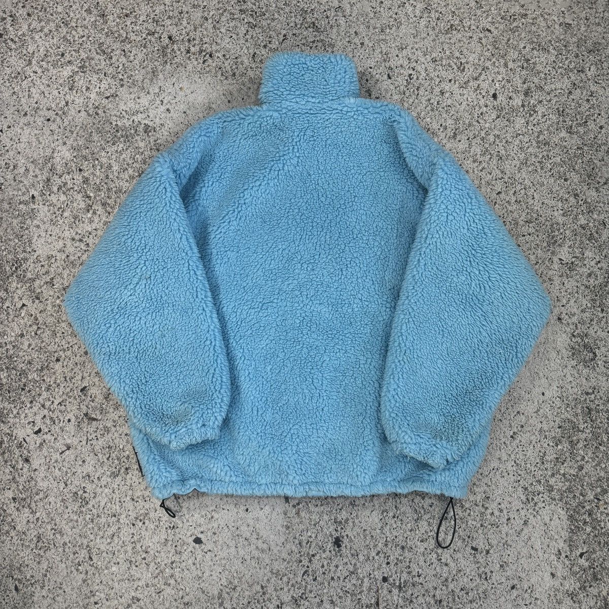 Balenciaga Balenciaga Oversized Baby Blue Teddy Fleece Size US XXL / EU 58 / 5 - 2 Thumbnail