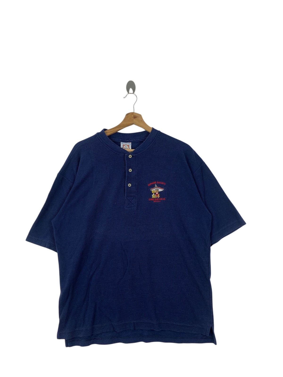 Vintage Vintage YACHT CLUB Cabo San Lucas Embroidered Logo Baggy Size L / US 10 / IT 46 - 3 Thumbnail