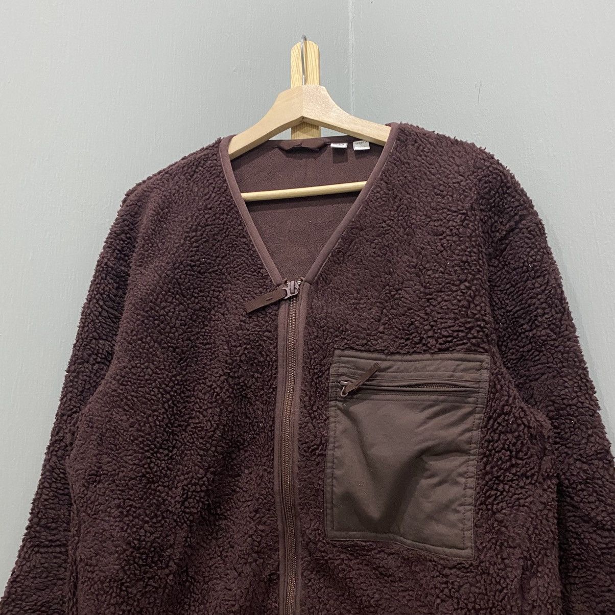 Christophe Lemaire Uniqlo U Christophe Lemaire Deep Pile Fleece Cardigan Jacket Size US L / EU 52-54 / 3 - 3 Thumbnail