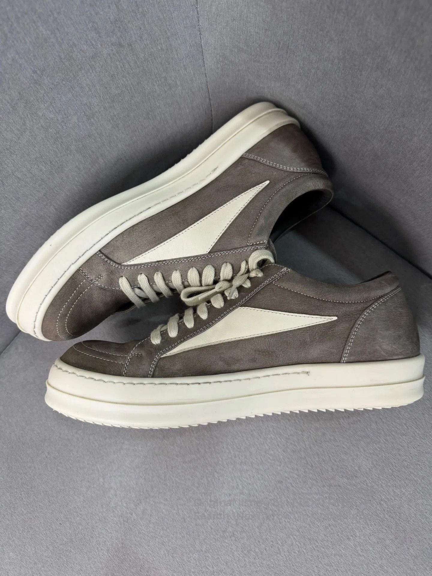 Rick Owens Rick Owens Vans Brown Size 41 Used. Size US 8 / EU 41 - 4 Thumbnail