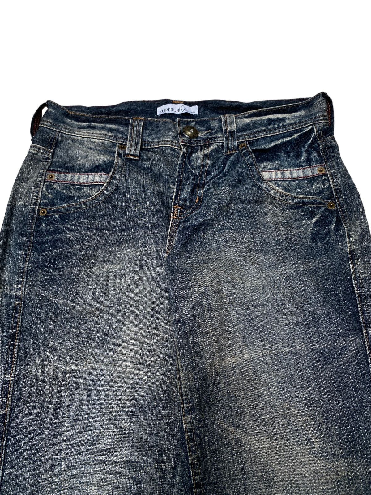 Japanese Brand × Vintage Vintage Japanese Brand Superubis Jeans 2000s Size US 32 / EU 48 - 5 Thumbnail