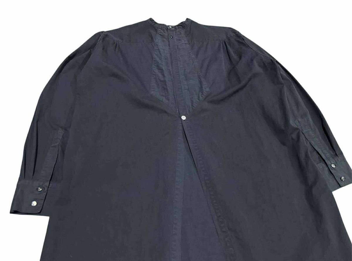Japanese Brand 🔥Vintage United Arrows Pleated Combination Dress Shirt Size US XL / EU 56 / 4 - 12 Thumbnail