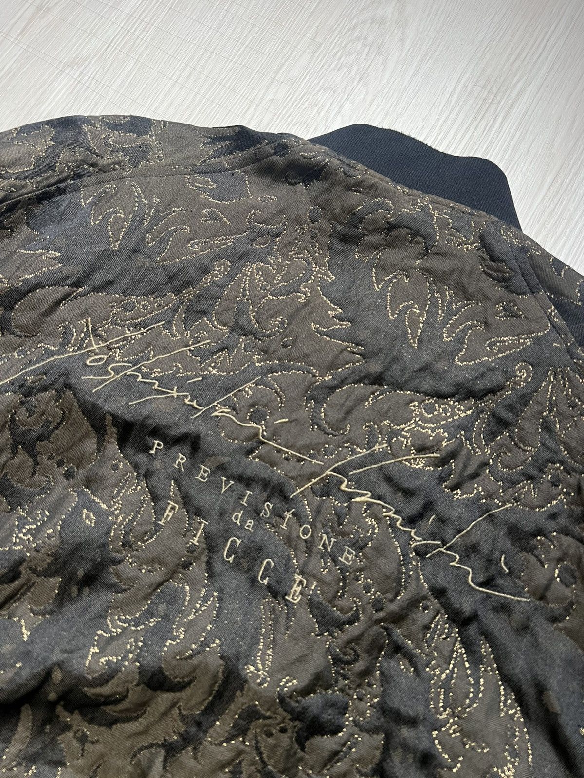 Yoshiyuki Konishi Archive Yoshiyuki Konishi Signature Boxy Bomber Jacket Size US M / EU 48-50 / 2 - 4 Thumbnail