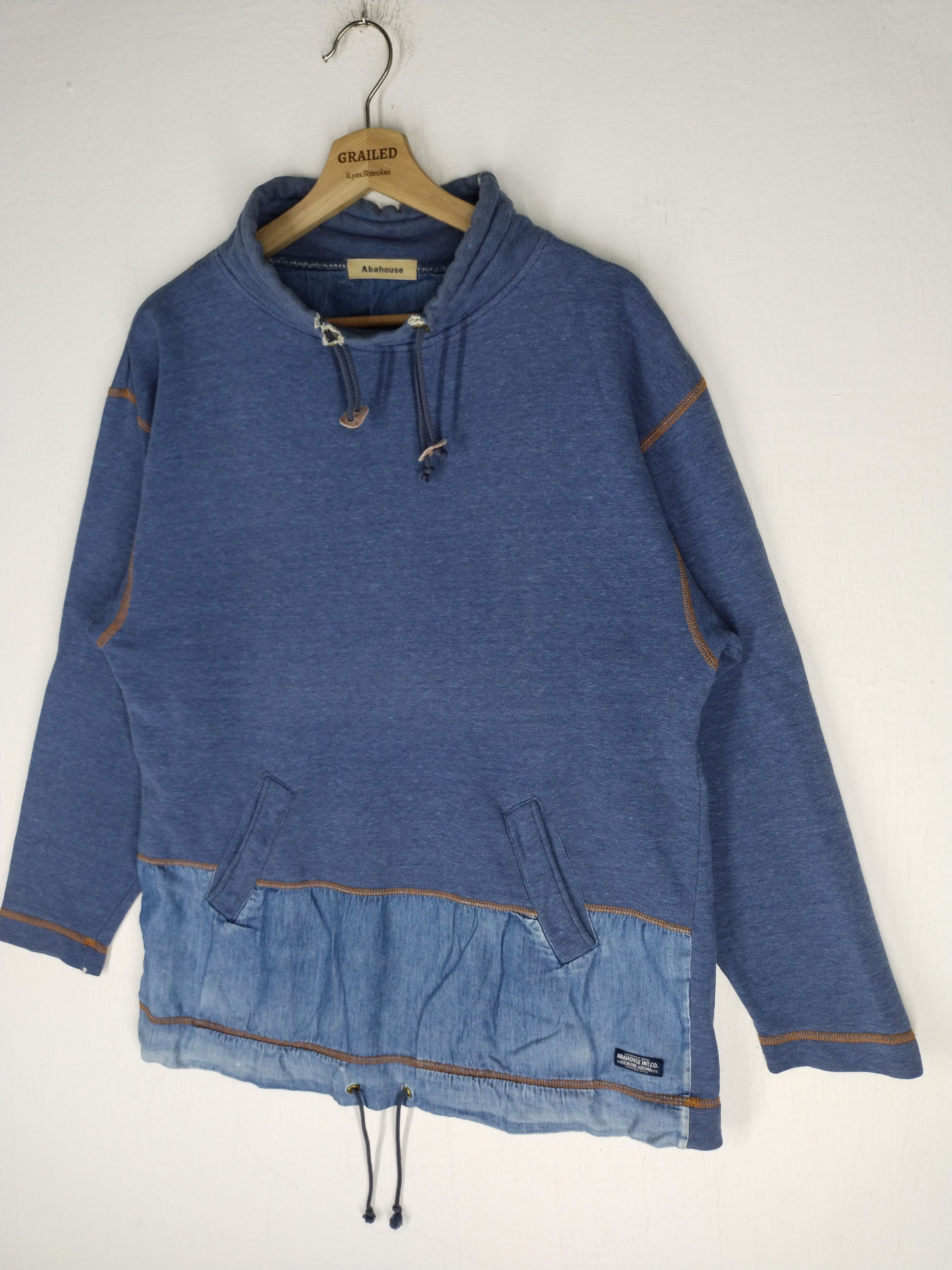 ABAHOUSE Vtg Abahouse Sweatshirt Jacket Size US M / EU 48-50 / 2 - 2 Thumbnail