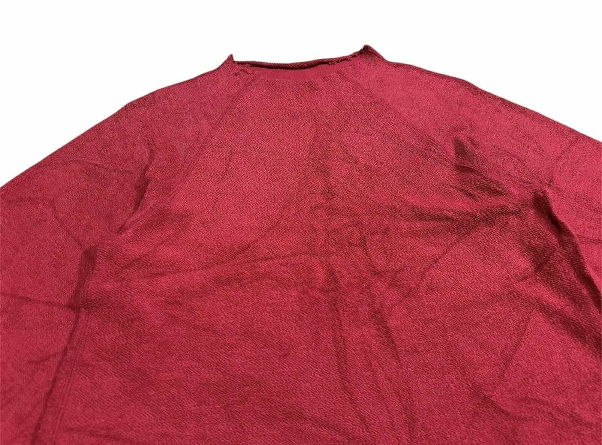 20471120 × Japanese Brand 🔥Rare Archived Sample Okiraku Deconstructed Sweater Flared Size US M / EU 48-50 / 2 - 6 Thumbnail